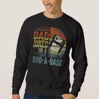 Sweatshirt Mens Je Garde Tout Mon Père Plaisanter Dans Un Pap