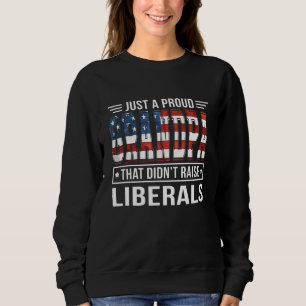 Sweatshirt Mens Just A Fière Grand-Père Qui N'A Pas Soulevé L