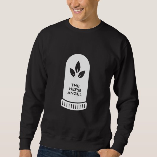 Sweatshirt Mens L'Ange Herbe (Devant)