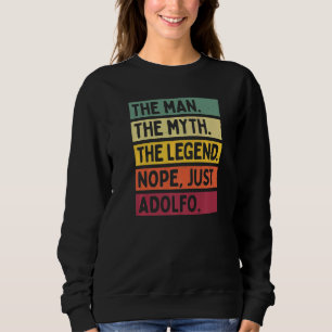 Sweatshirt Mens L'Homme Le Mythe La Légende Non Seulement Ado