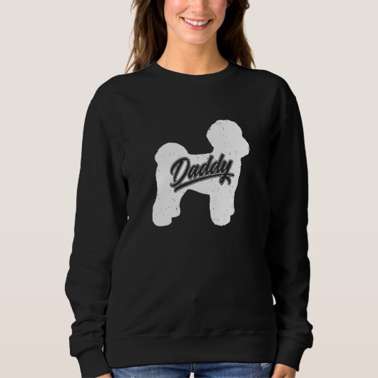 Sweatshirt Mens Maltese Daddy Propriétaire Chien Papa Pères D (Devant)