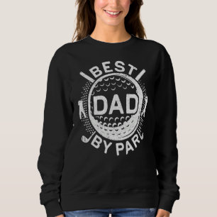 Sweatshirt Mens Mens Best Papa By Par Disc Golf Vintage Frisb