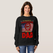 Sweatshirt Mens Mon Pompier Favori M'Appelle Papa Pompier (Devant entier)