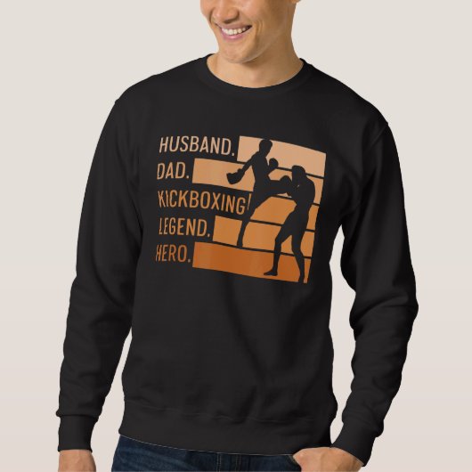 Sweatshirt Mens Muay Thai Citation De Boxe Pour Votre Kickbox (Devant)