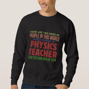 Sweatshirt Mens Physique Enseignant Sciences Cool Énergie Ner