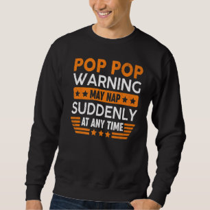 Sweatshirt Mens Pop Pop Avertissement Pap Pap Pap Pap Pap Pap