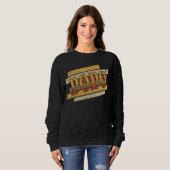 Sweatshirt Mens Popo Retro Vintage Stepdad Stepfather (Devant entier)