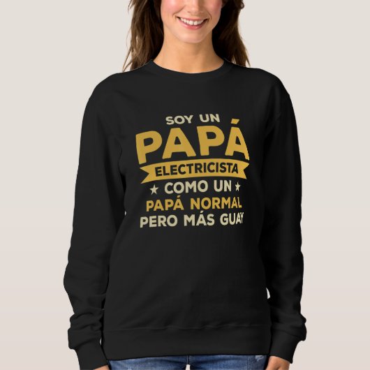 Sweatshirt Mens Pour Électriciens (Devant)