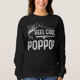 Sweatshirt Mens Reel Cool Poppop Pour Daddy Usa Pêche Faune