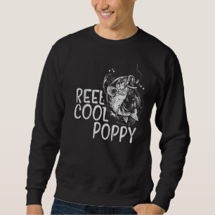 Sweatshirt Mens Reel Cool Poppy Pêche Fête des pères grand-pè
