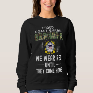 Sweatshirt Mens Rouge Vendredi Jusqu'À Ce Qu'Ils Reviennent À