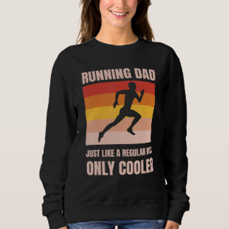 Sweatshirt Mens Running For Mens Dad Marathon Runner Coach M