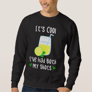 Sweatshirt Mens Son Cool Ive A Eu Les Deux Mes Tirs - Tequila