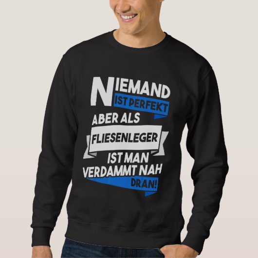 Sweatshirt Mens Tiler Artiste Professionnel Dit (Devant)
