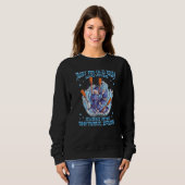 Sweatshirt Mens Tis old guy loves rhythmic drums and sushi dr (Devant entier)