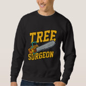 Sweatshirt Mens Tree Surgeon Working Crafting Handyman Mechan (Devant)