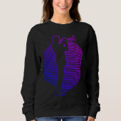 Sweatshirt Men's Trumpet Player (Devant)
