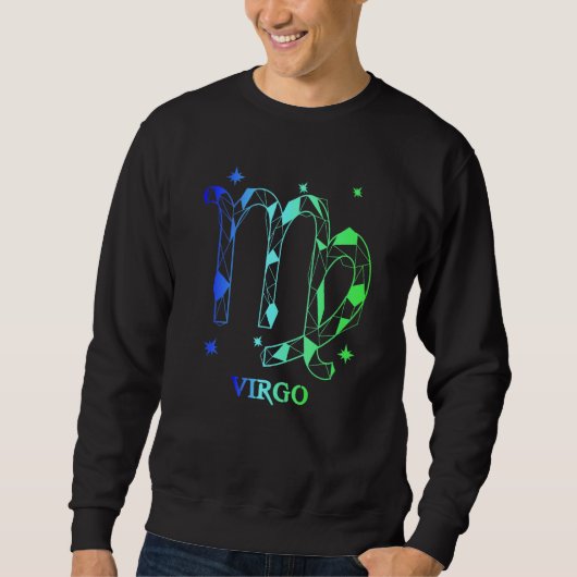 Sweatshirt Mens Virgo Zodiac 4 (Devant)