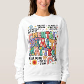 Sweatshirt Mental Health Matters (Devant)
