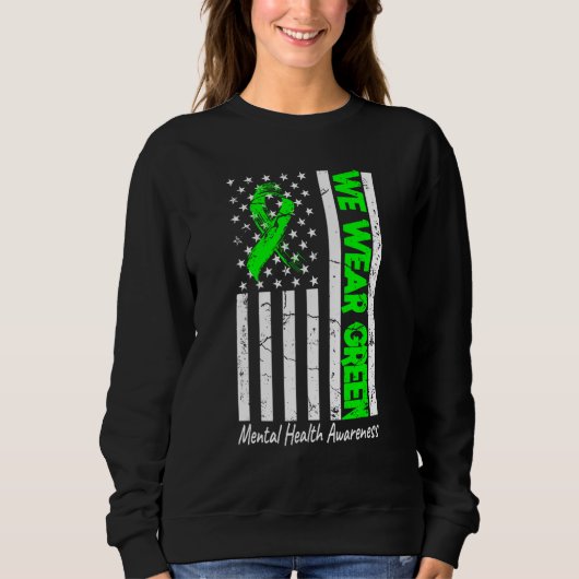 Sweatshirt Mental Health Matters For Mental Health Awareness  (Devant)