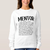 Sweatshirt Mentor (Devant)