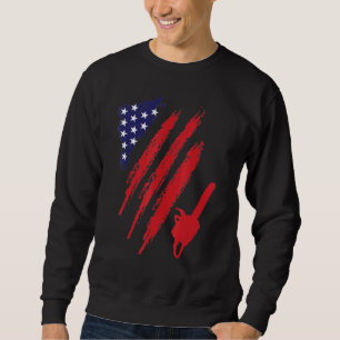 Sweatshirt Menuiserie de charpentier de bois de sciure