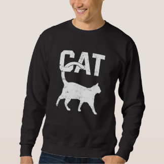 Sweatshirt Meow Ca Meow Kitty Chats Maman Et Papa Chat