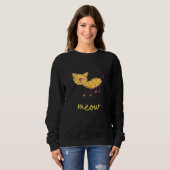 Sweatshirt Meow - Chats Meow Chat Motif (Devant entier)