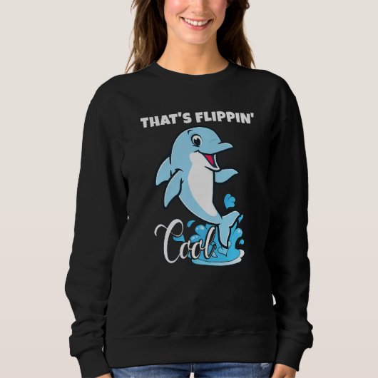 Sweatshirt Mer des dauphins (Devant)