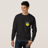 Sweatshirt Merch cadeau Citron Limoncello moderne (Devant entier)
