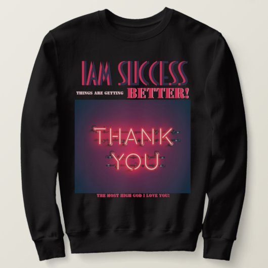 SWEATSHIRT MERCI (Design devant)