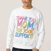 Sweatshirt merci maman (Devant)