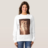 SWEATSHIRT MÈRE AMÉRINDIENNE ET PAPOOSE (Devant entier)