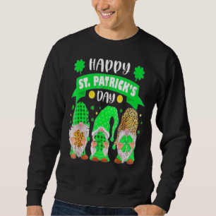 Sweatshirt Mère Baby Nurse Rainbow Nursing Happy St Patrick