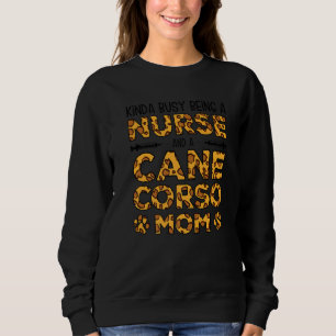 Sweatshirt Mère de chien infirmière occupée - Maman Cane Cors