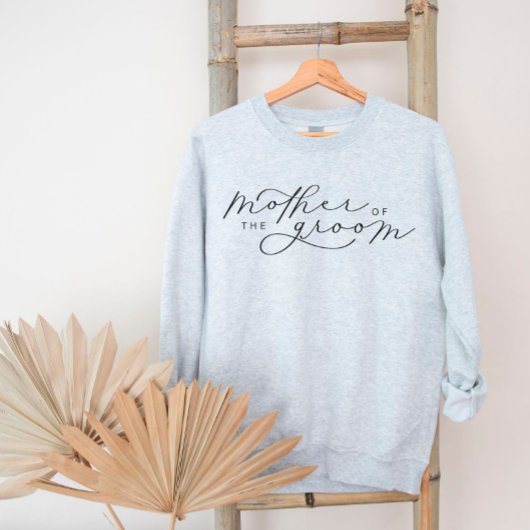Sweatshirt Mère de la chambre jolie Script de la fête de la n