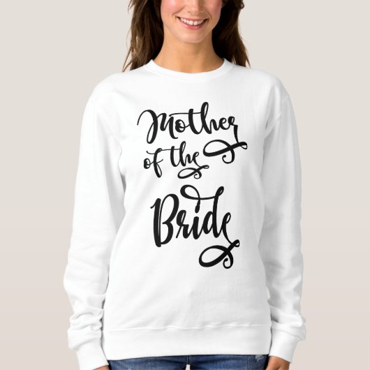 Sweatshirt Mère de la mariée (Devant)