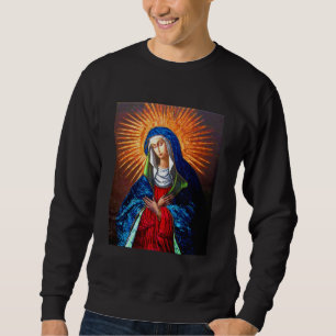 Sweatshirt Mère de la Miséricorde, Reine du Ciel ... sweatshi
