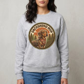 Sweatshirt Mère de Teckel Crewneck Cadeau de Mère de Chien Wi