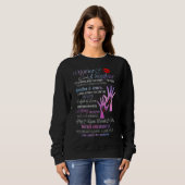 Sweatshirt Mère et fille C'est un lien spécial qui s'étend (Devant entier)