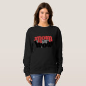 Sweatshirt Mère Fête Maman Wouah (Devant entier)