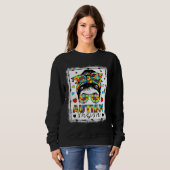 Sweatshirt Mère - Jour Maman Sensibilisation Vie Autisme Blea (Devant entier)