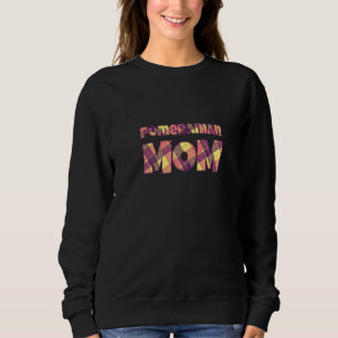 Sweatshirt Mère Pomeranian Zwergspitz Chien Spitz Nain Animau