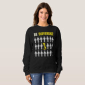 Sweatshirt Mermaid Be Different Inspiration (Devant entier)