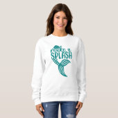 Sweatshirt Mermaid Beach | Faire un splash (Devant entier)