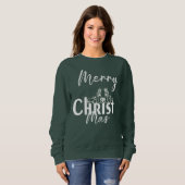 Sweatshirt Merry Christ Mas Christian Christmas✨ (Devant entier)