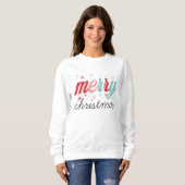 Sweatshirt Merry christmas (Devant entier)