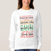 Sweatshirt Merry christmas (Devant)