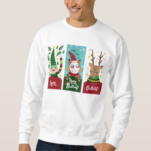 Sweatshirt Merry christmas (Devant)
