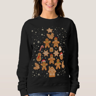 Sweatshirt Merry Christmas Gingerbread Xmas Christmas Cookie